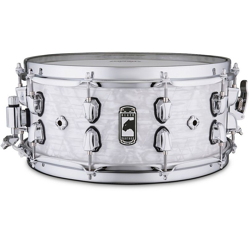 Mapex Black Panther  BPNML4600CWD Heritage Snare Drum 14 x 6 in. White Strata