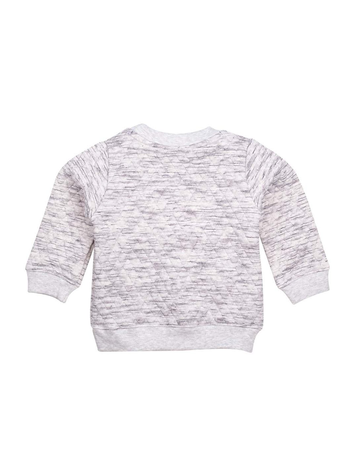 Mee Mee Kids White Embroidered T-Shirt