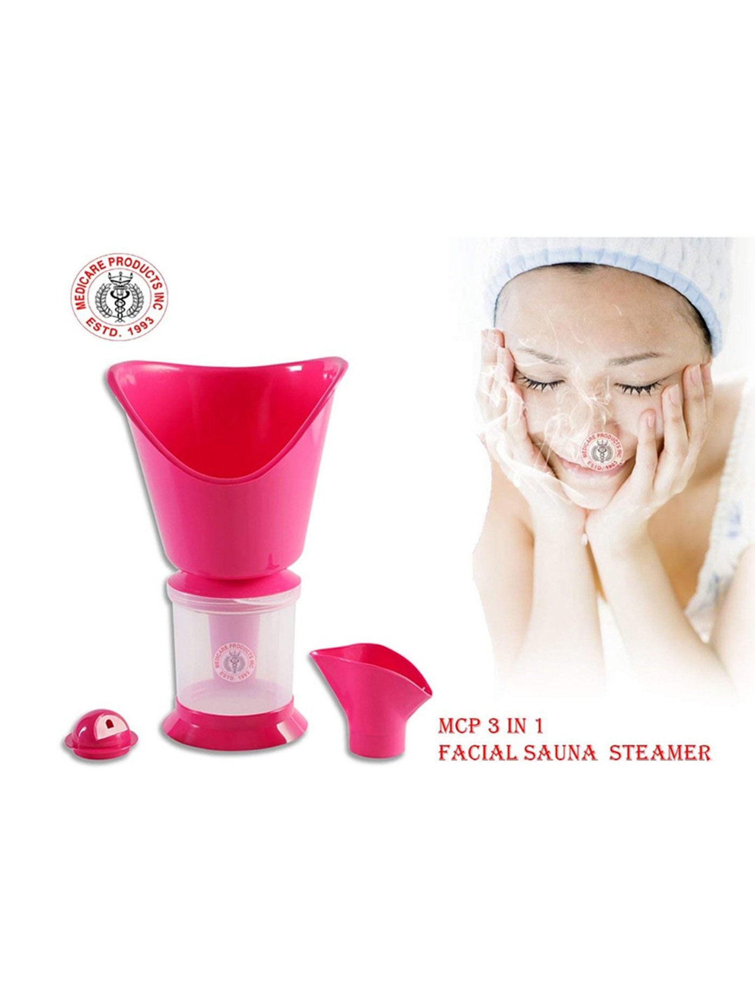 MCP PVP01 3 In 1 Steam Inhaler (Pink)