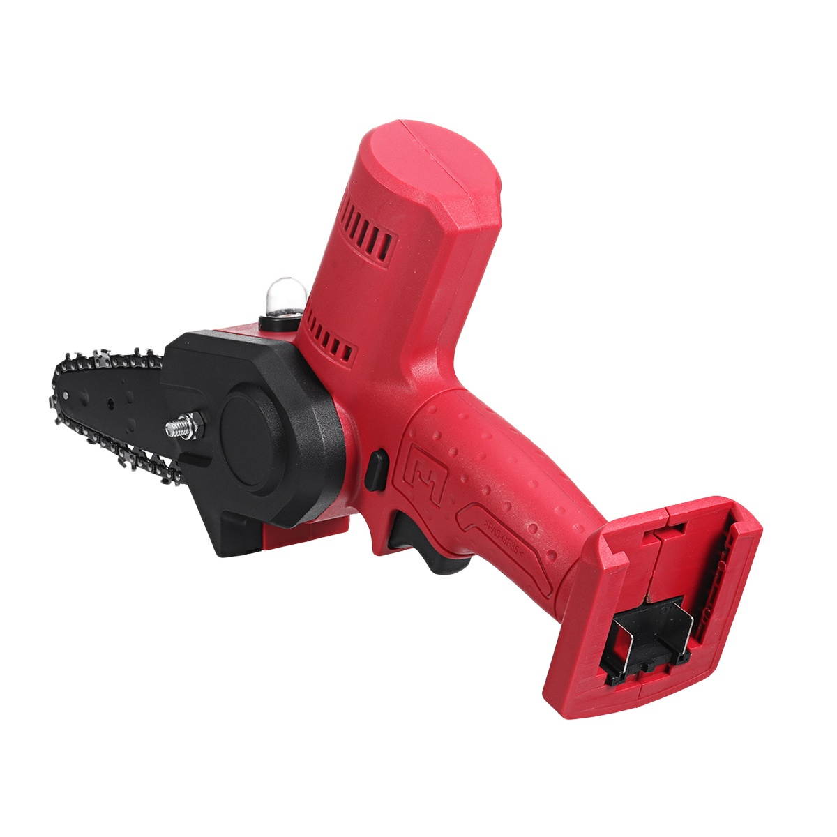 24V 4inch 550W Electric Chain Saw Portable Woodworking Cutting Tool W/ 1pc Battery-US Plug