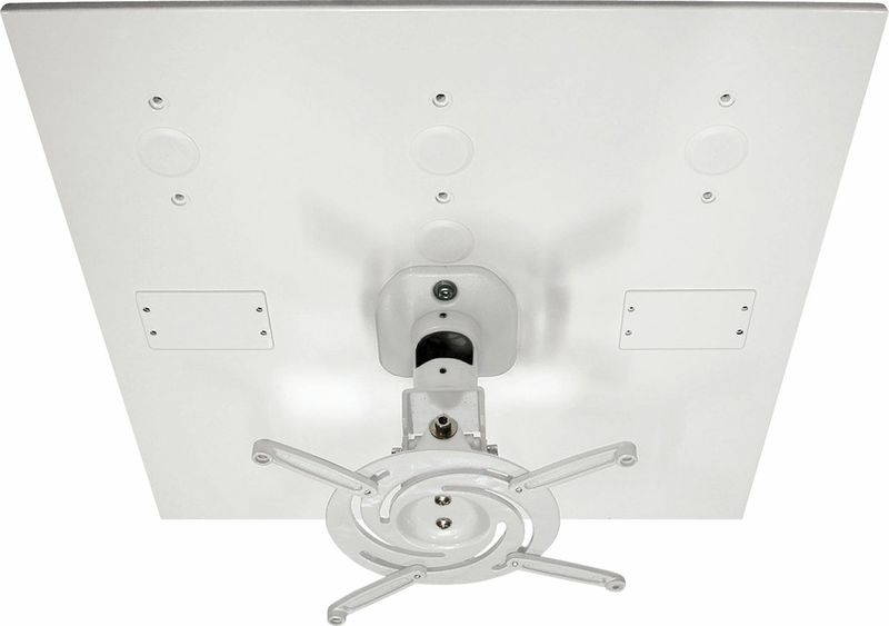 Amer Mounts Universal Drop Ceiling Projector Mount Replaces a 2'x2' Ceiling Tile - Holds up to 30 lbs