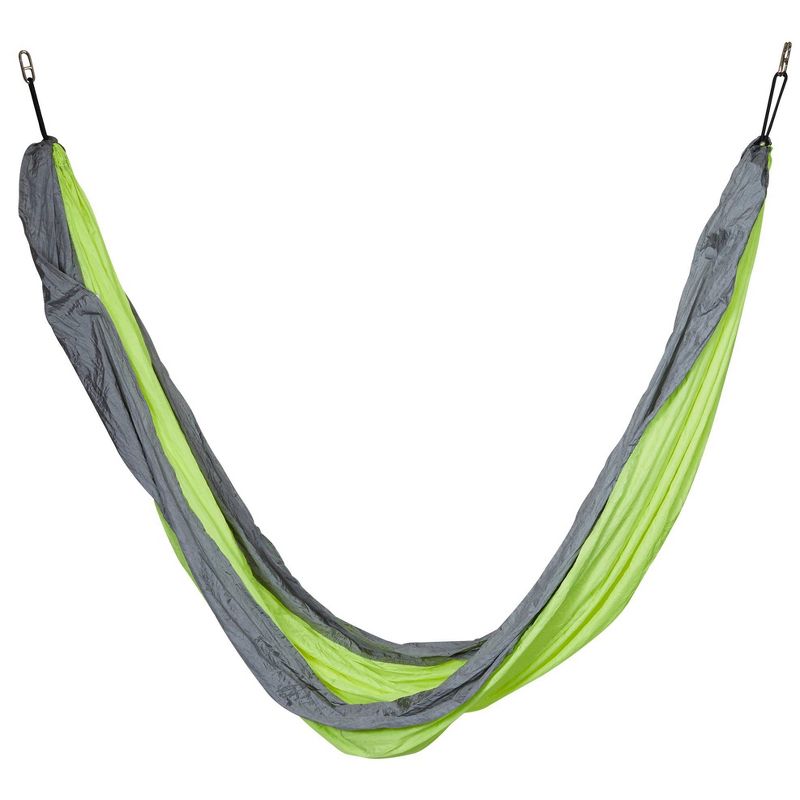 Nylon Camping Hammock - Colibri Lime - Sol Living