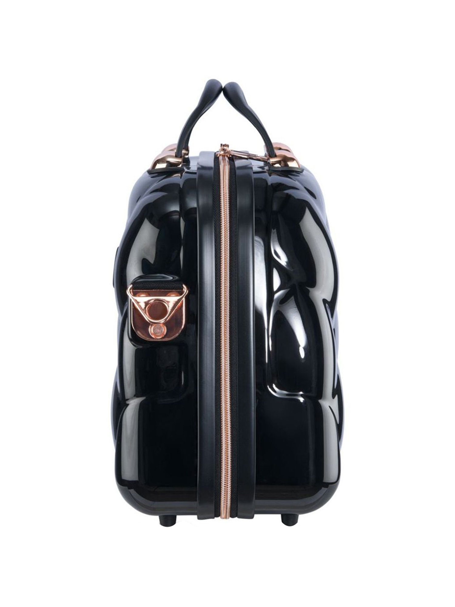 it luggage St Tropez Black Vanity Case 35cms Women Fashion Handbag Cosmetic Box