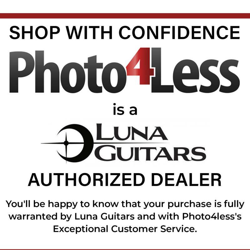 Luna Guitars Vintage Spruce Soprano Ukulele Satin Natural