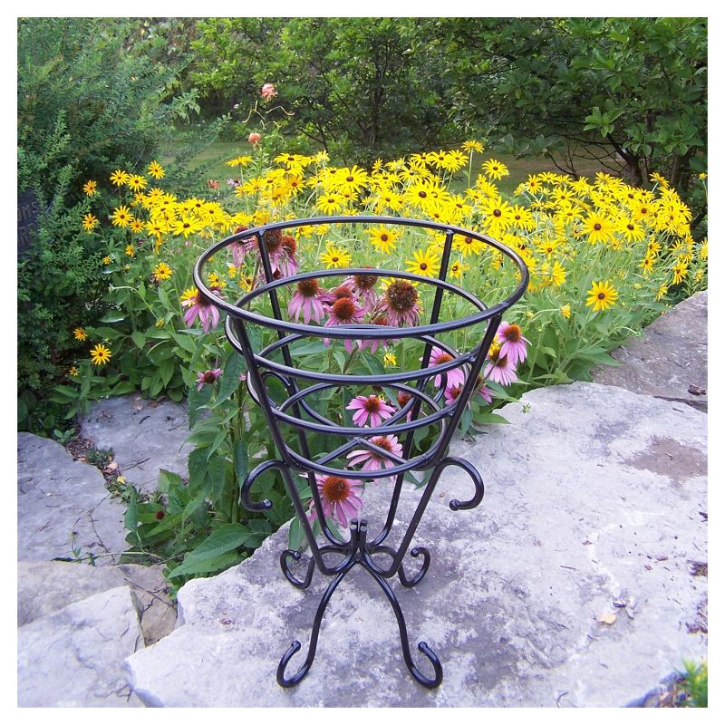 19" Oakland Plant Stand - Black