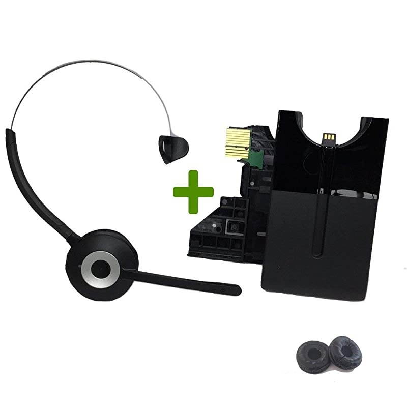 Wireless DECT Headset for MiVoice 6930, 6940 Phones | This Headset is only Compatible with 6930 and 6940 Models | Includes Two Bonus Soft Leatherette Cushions