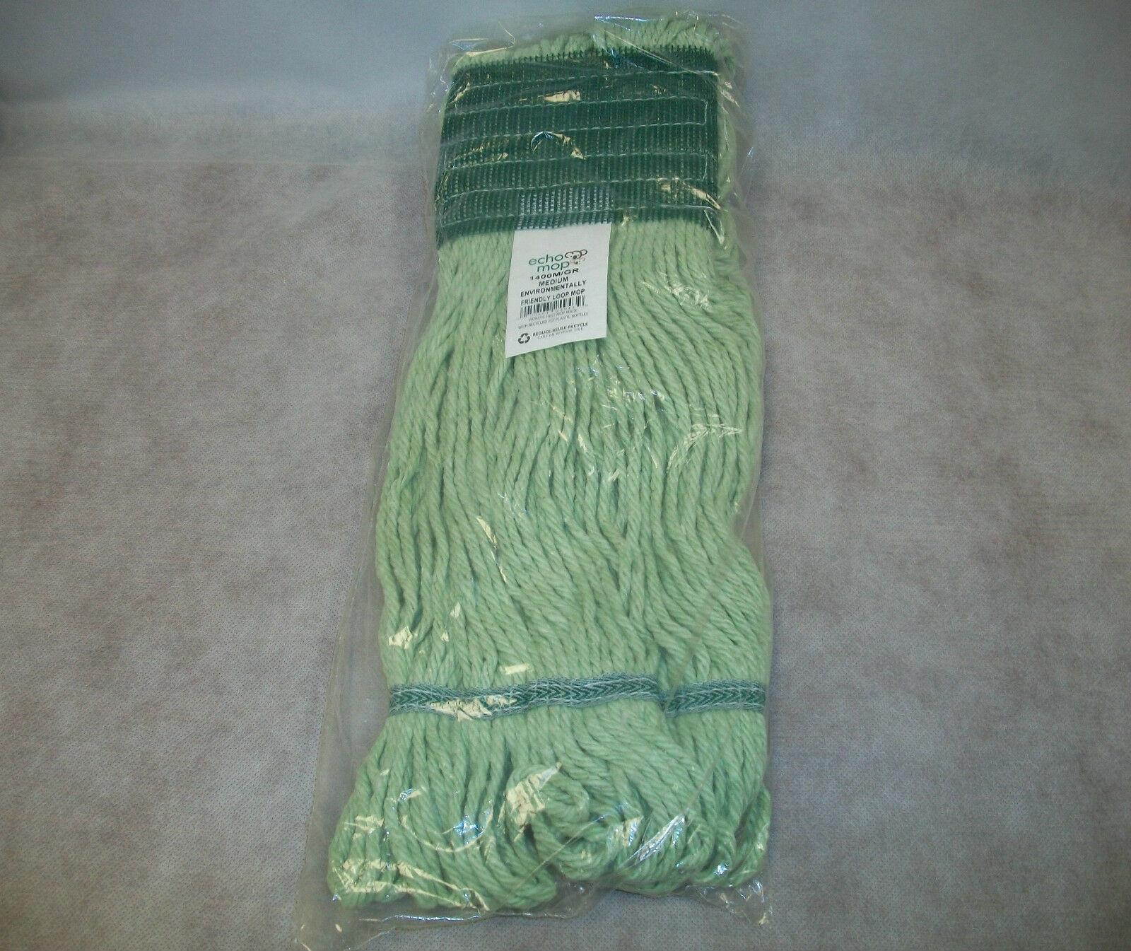 Echo Mop 1400M/GR Medium Environmentally Friendly Loop Mop Recycled Pet Plastic