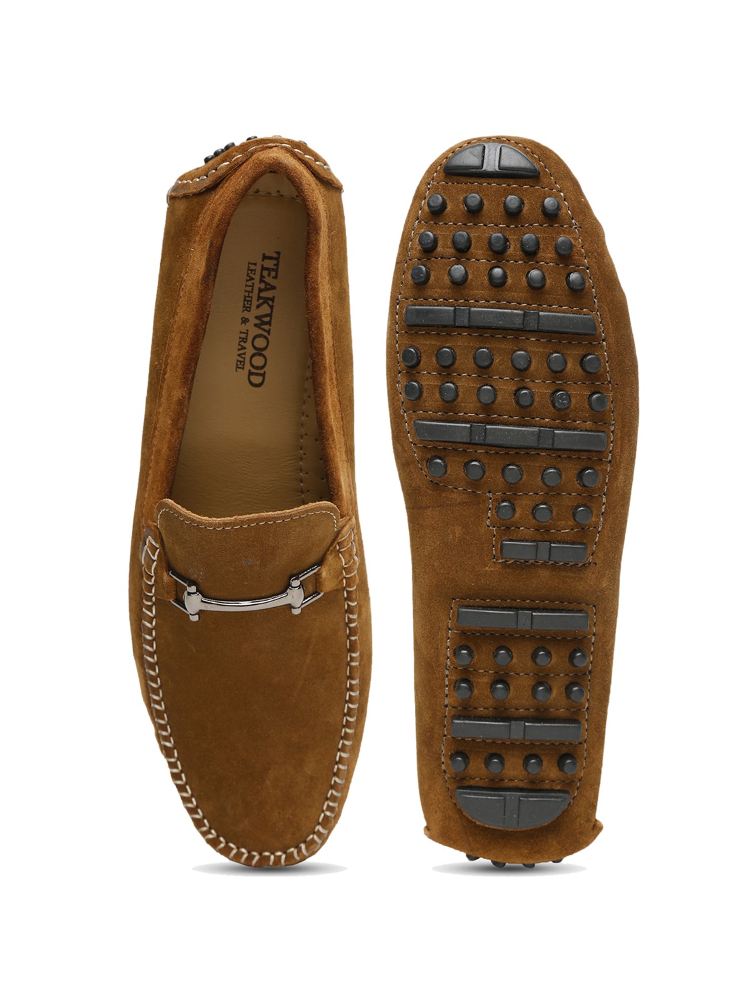 Teakwood Leathers Men's Tan Casual Loafers