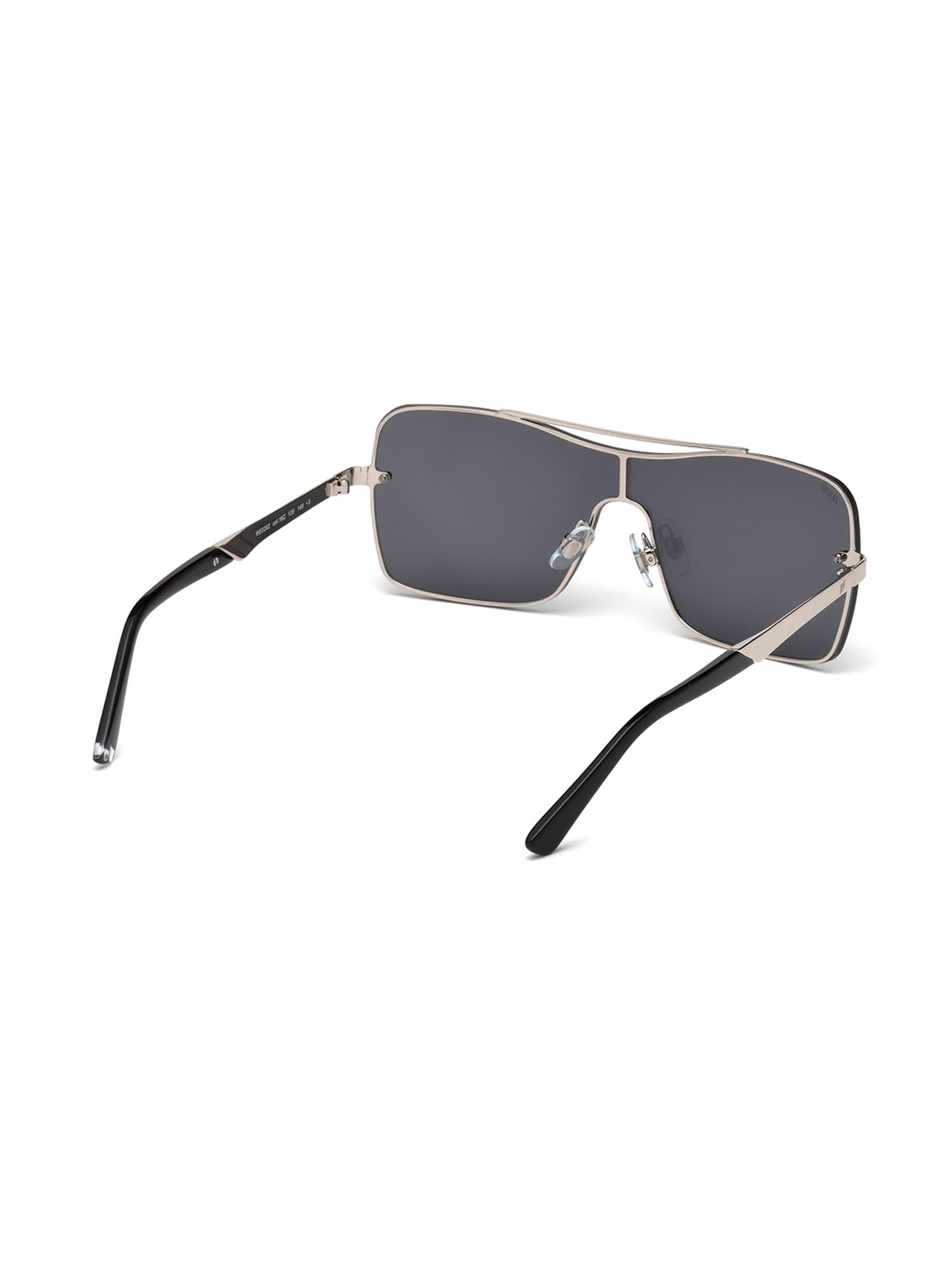 WEB EYEWEAR Grey Square Sunglasses Designed in Italy
