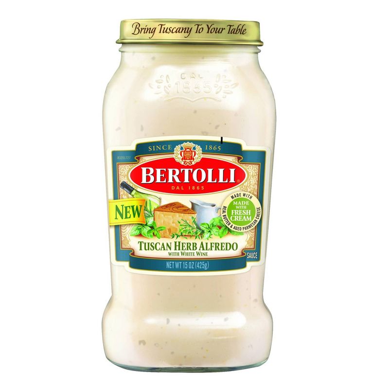Bertolli Tuscan Herb Alfredo with Chardonnay Pasta Sauce - 15oz
