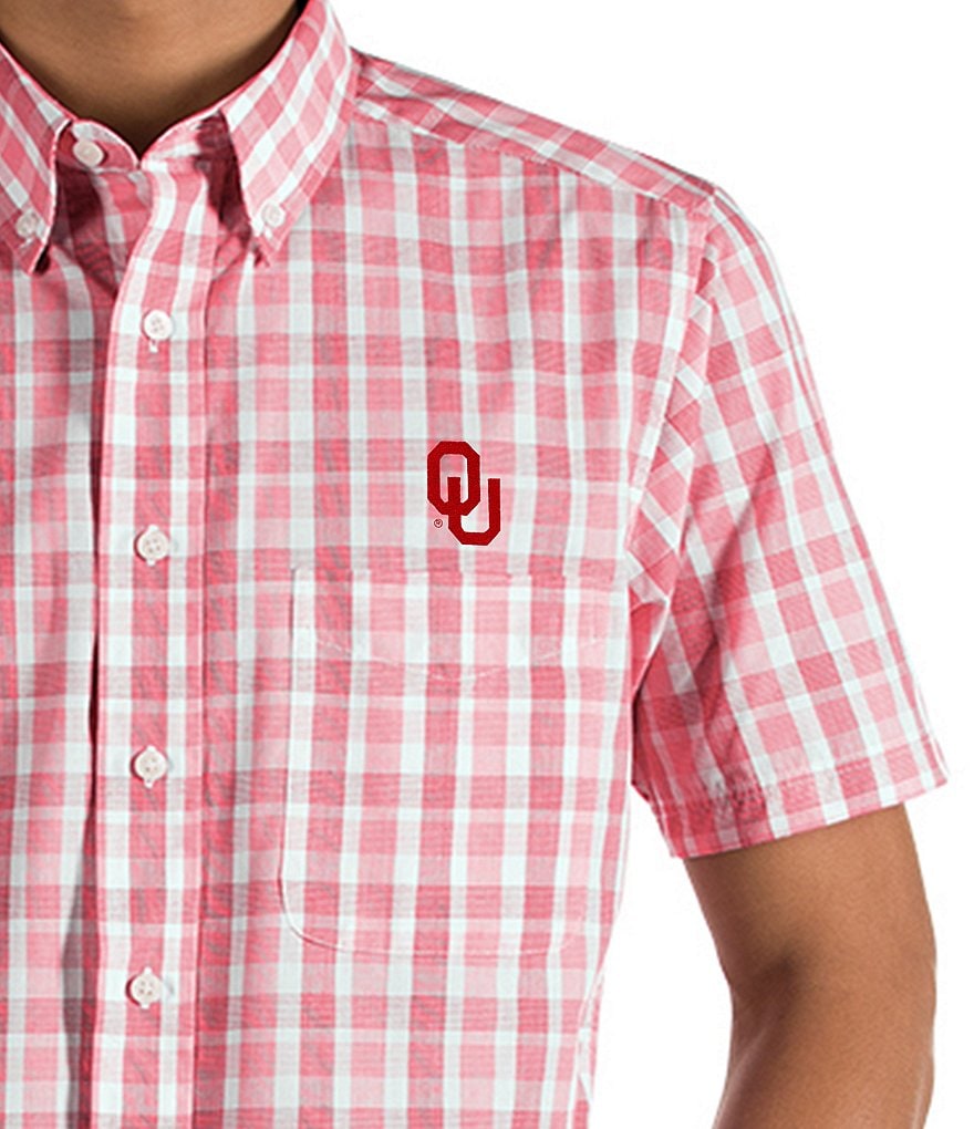 Antigua NCAA Crew Short-Sleeve Woven Shirt