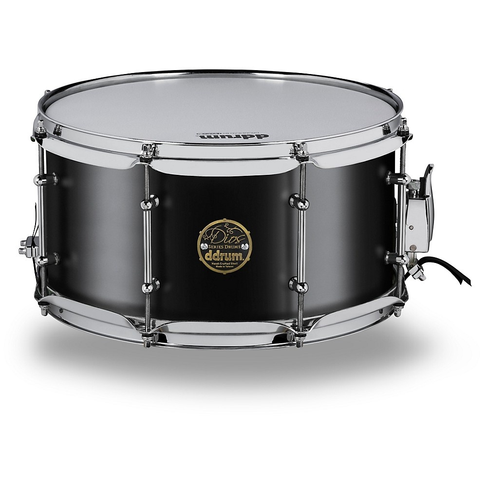 Ddrum Dios Maple Snare 13 x 7 in. Satin Black