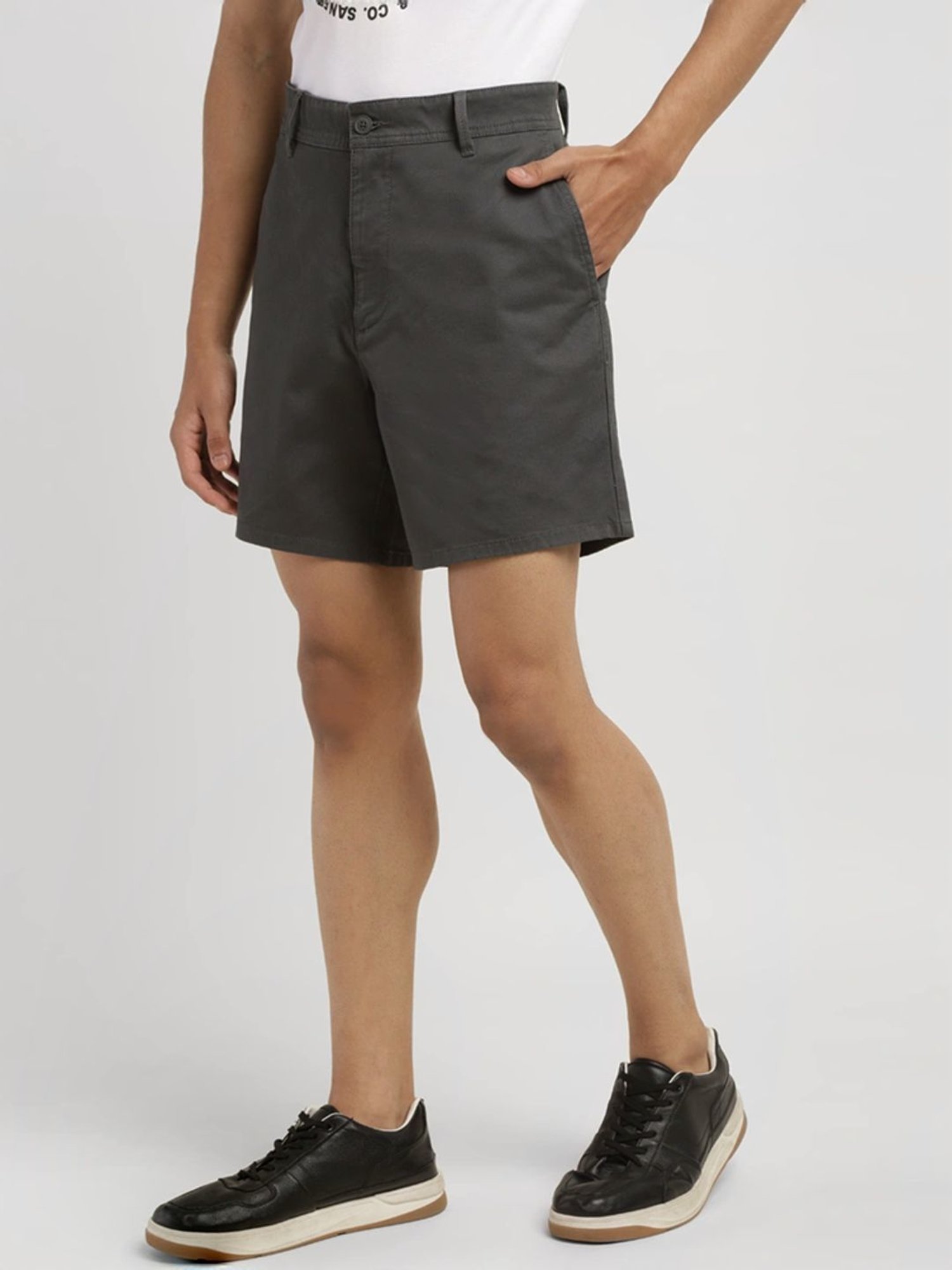 Levi's Grey Regular Fit Shorts