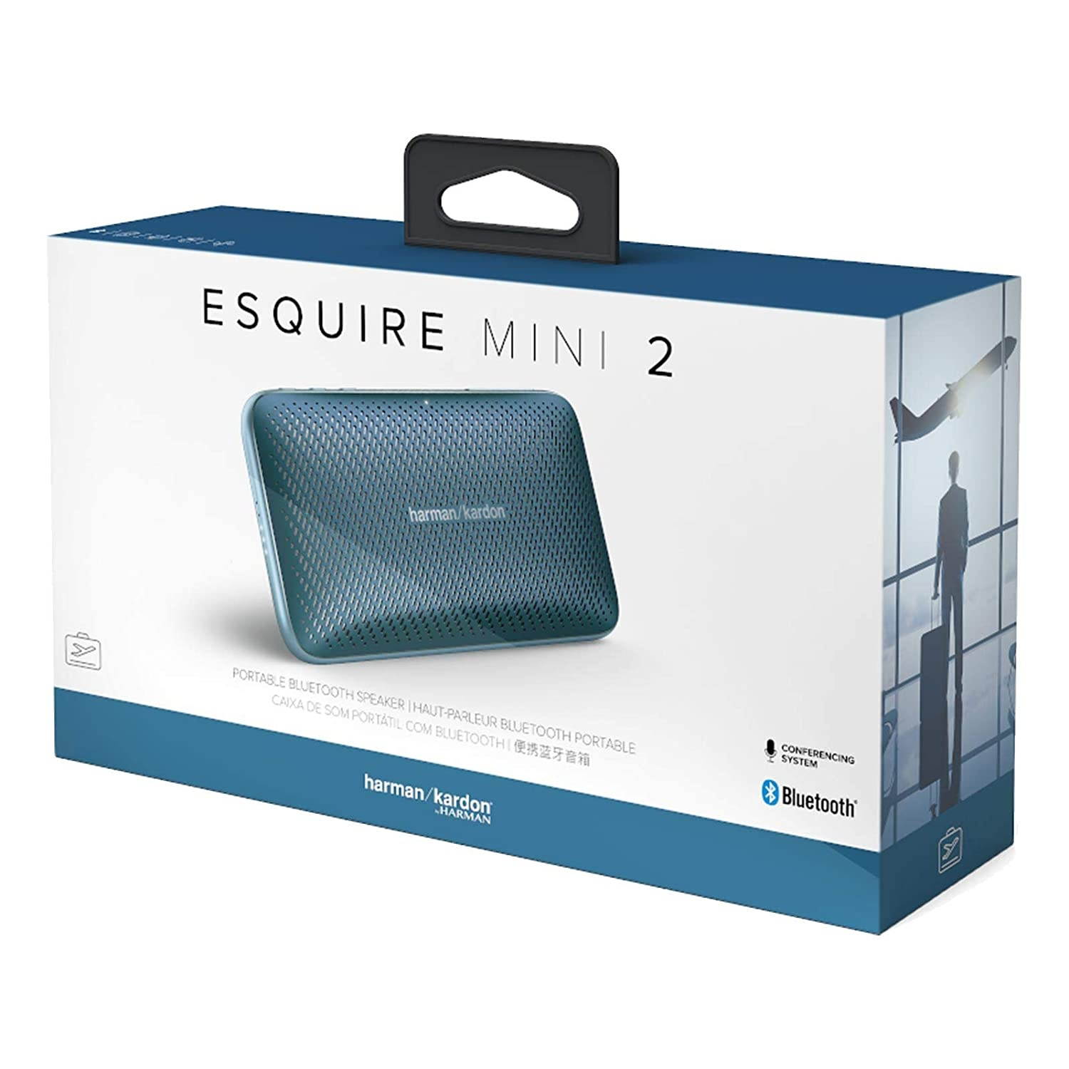 Harma Kardon Esquire Mini 2 Ultra-Slim and Portable Premium Bluetooth Speaker - Blue