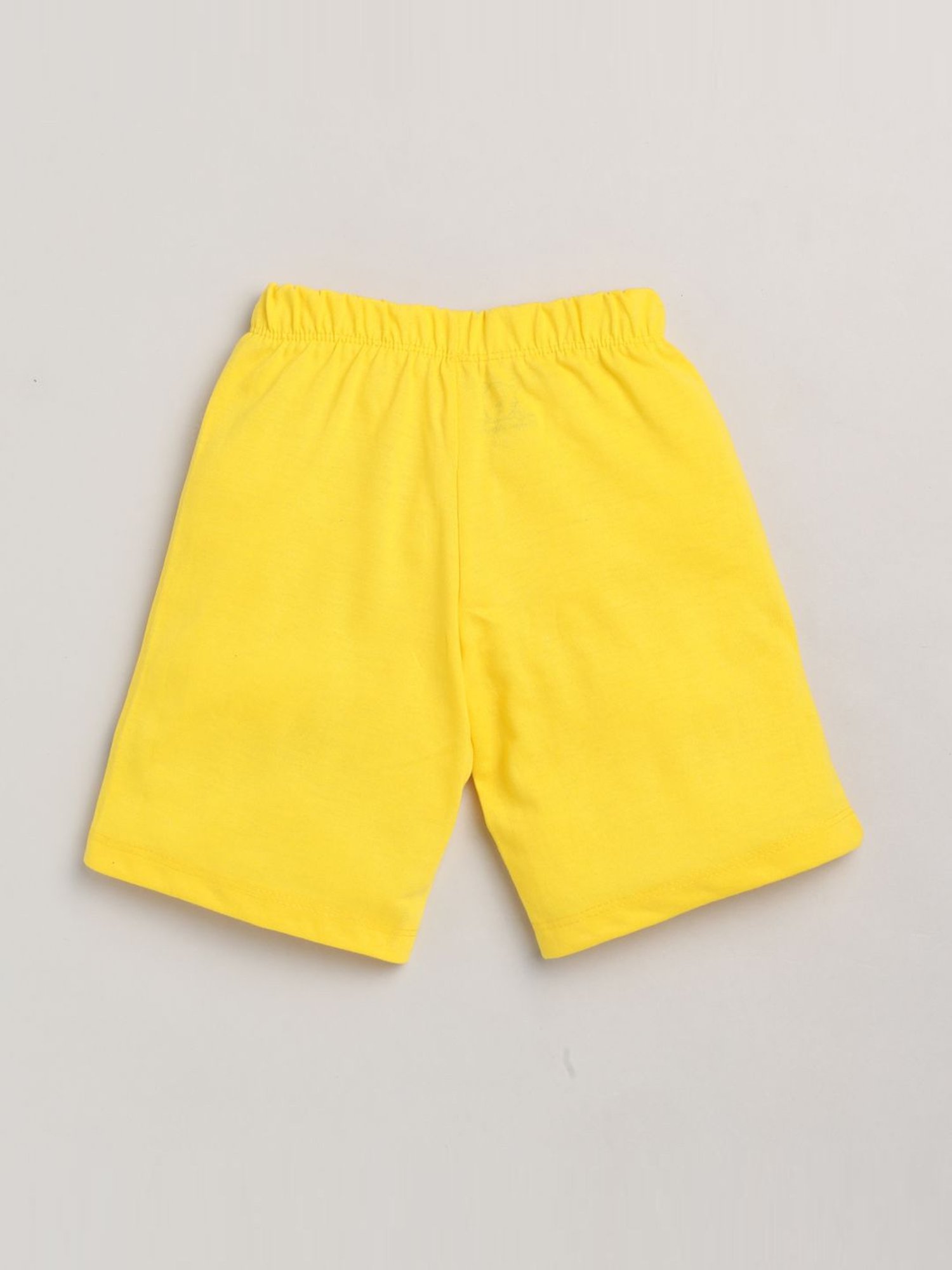 Lazy Shark Kids Multicolor Printed T-Shirt & Shorts