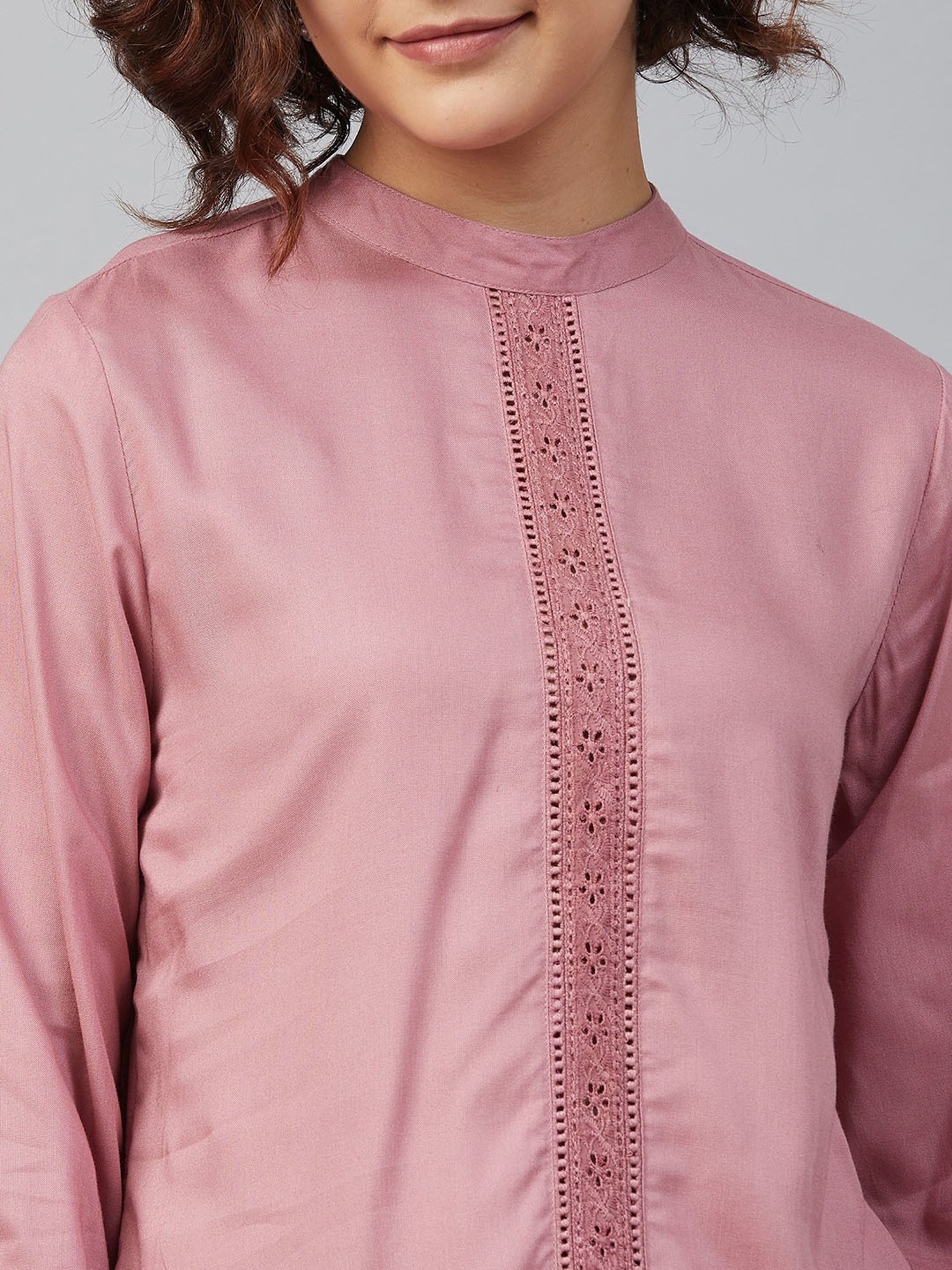 Marie Claire Pink Top