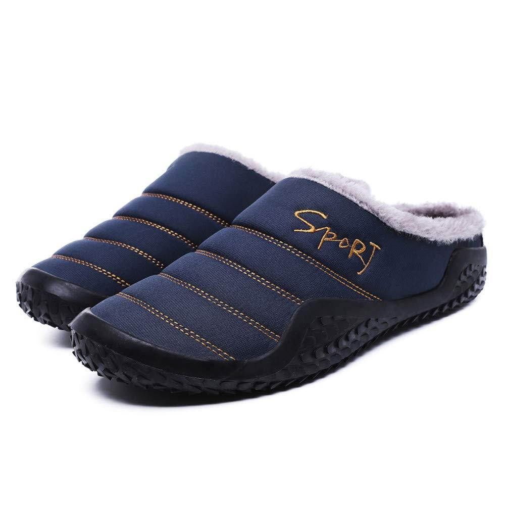 Shusuen Women's House Slippers Comfort Fuzzy Winter Home Shoes Slip On Indoor Outdoor Anti Slip Slippers