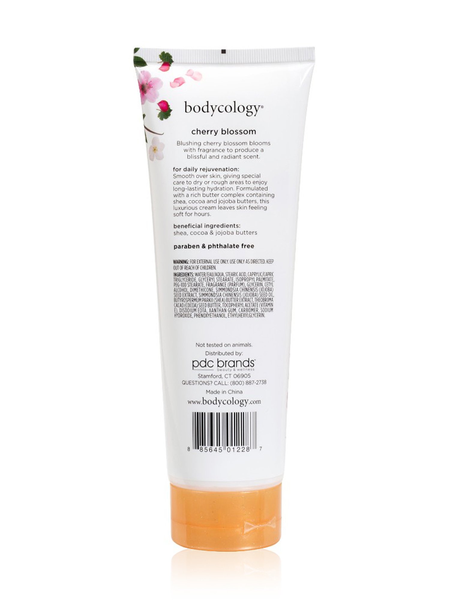 Bodycology Cherry Blossom Body Cream - 227 gm