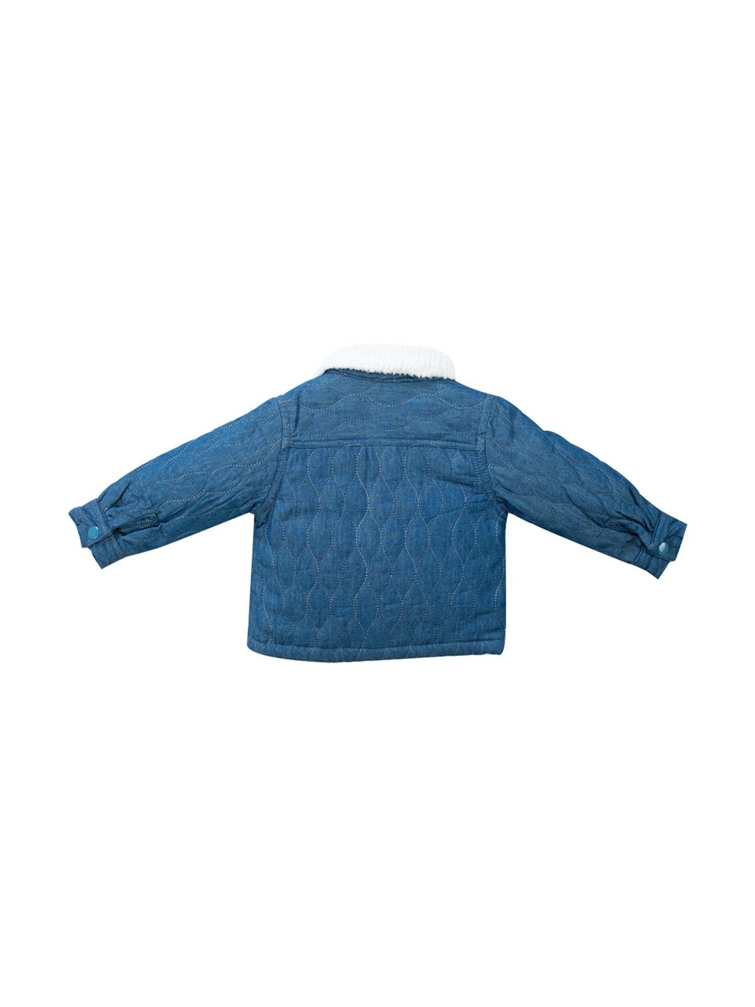 Mee Mee Kids Mid Blue Quilted Jacket