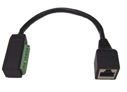 Calrad Electronics 72-173 RJ45 Female to Terminal Dongle