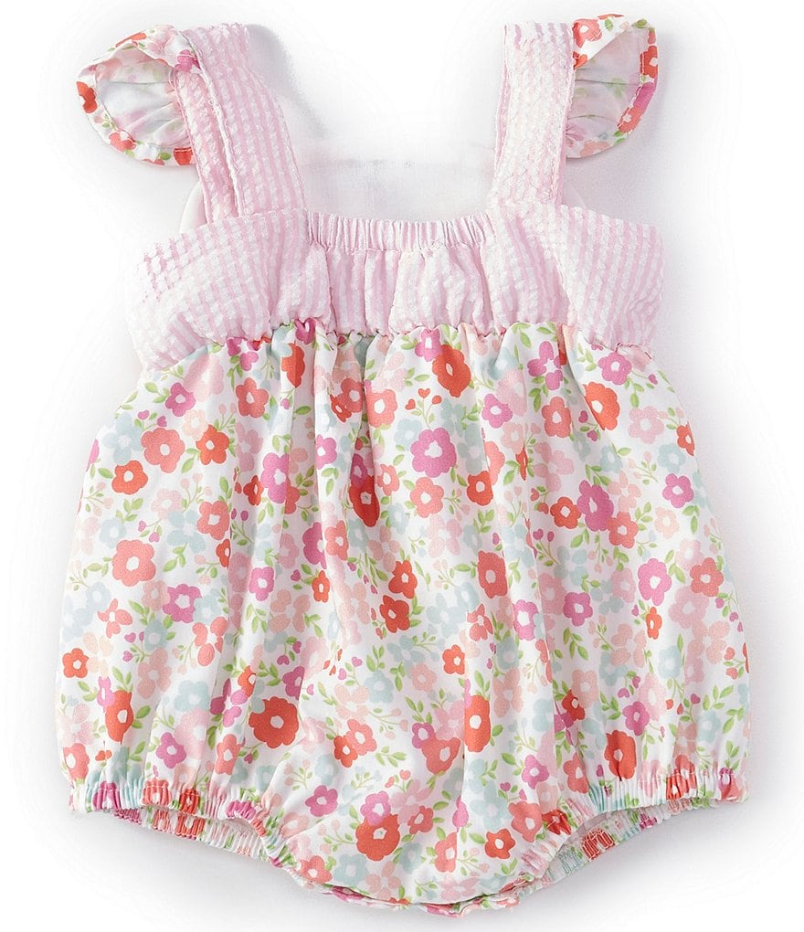 Baby Starters Baby Girls Newborn-9 Months Ditsy-Floral Poplin Bodysuit
