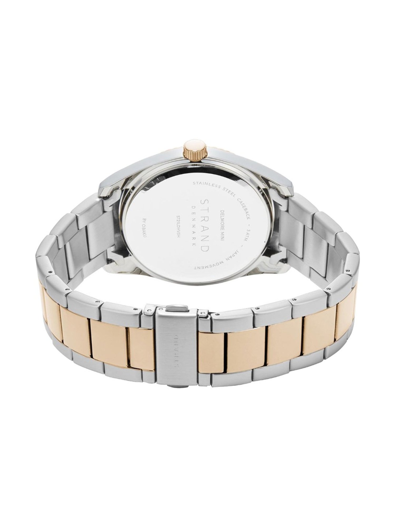 STRAND by Obaku S721LDHVSH Delmore Mini Indigo Analog Watch for Women