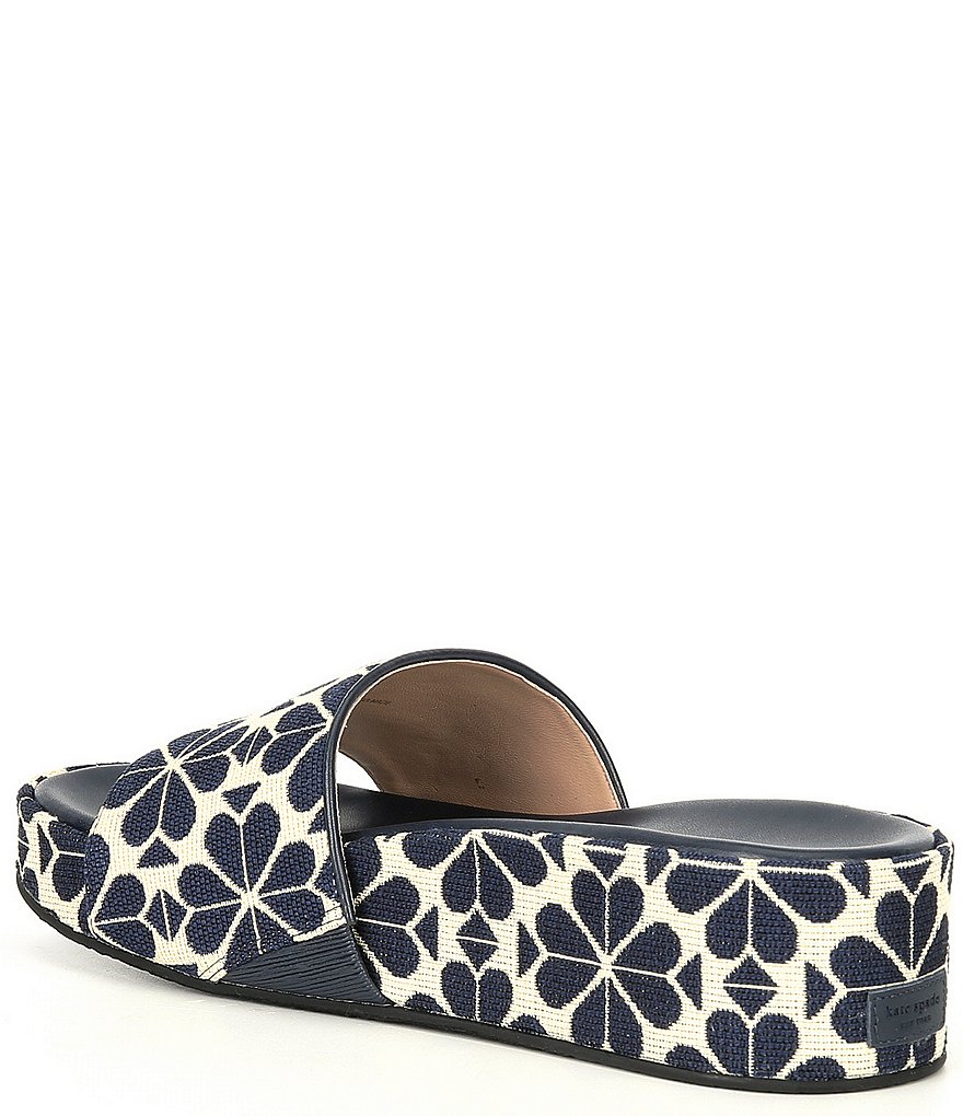 kate spade new york Breeze Jacquard Wedge Slides