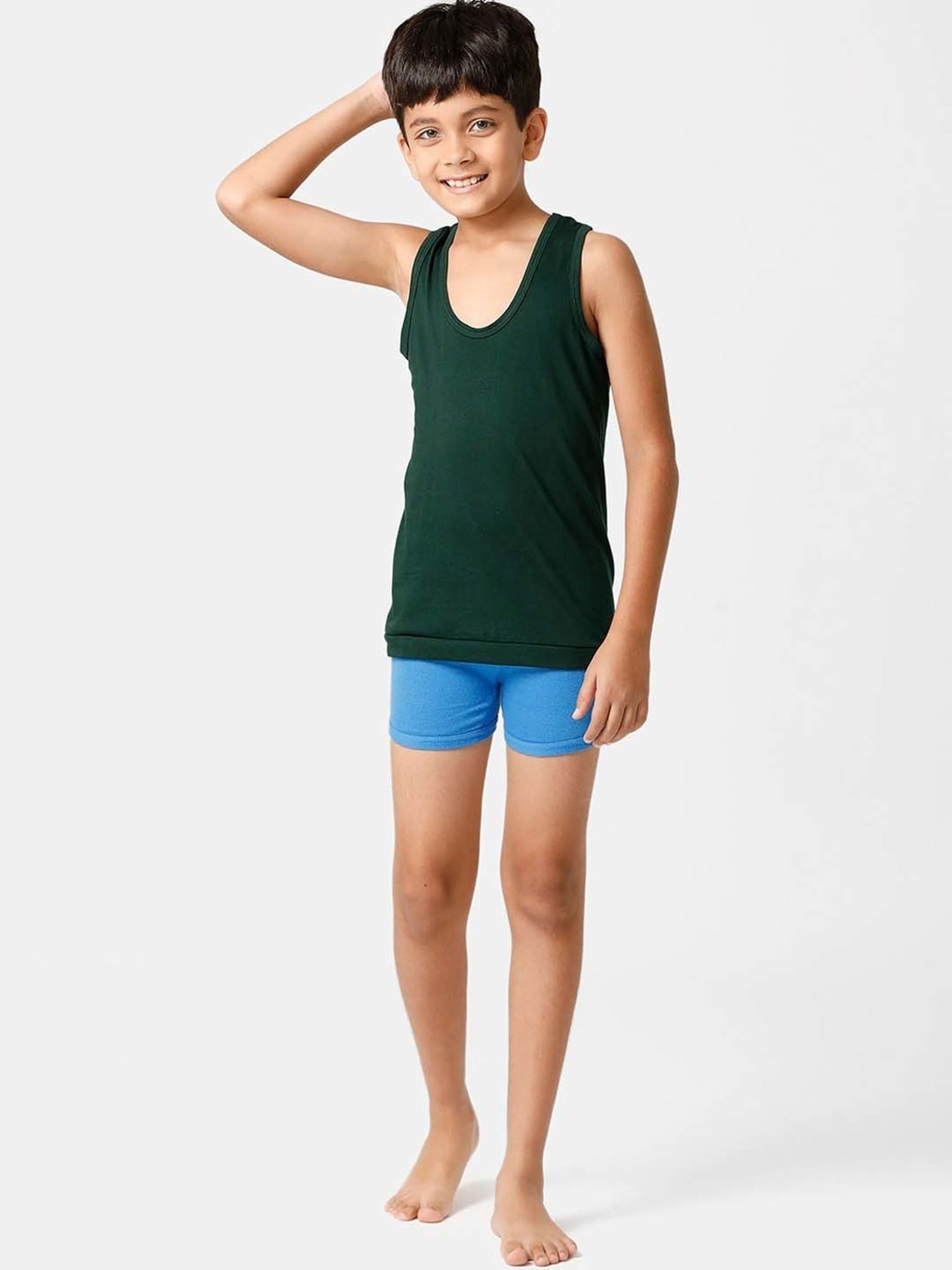 Palm Tree Kids Navy Printed Vest