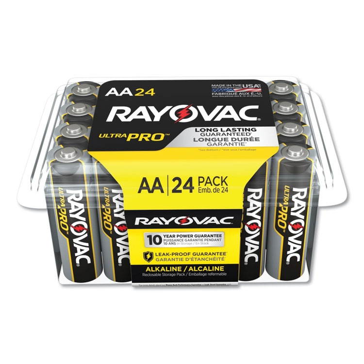Rayovac Ultra Pro Alkaline Aaa Batteries, 18/Pack ALAAA18PPJ