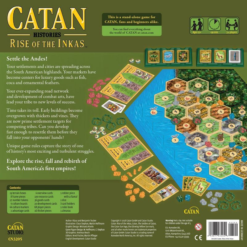 Catan: Rise of the Inkas Board Game