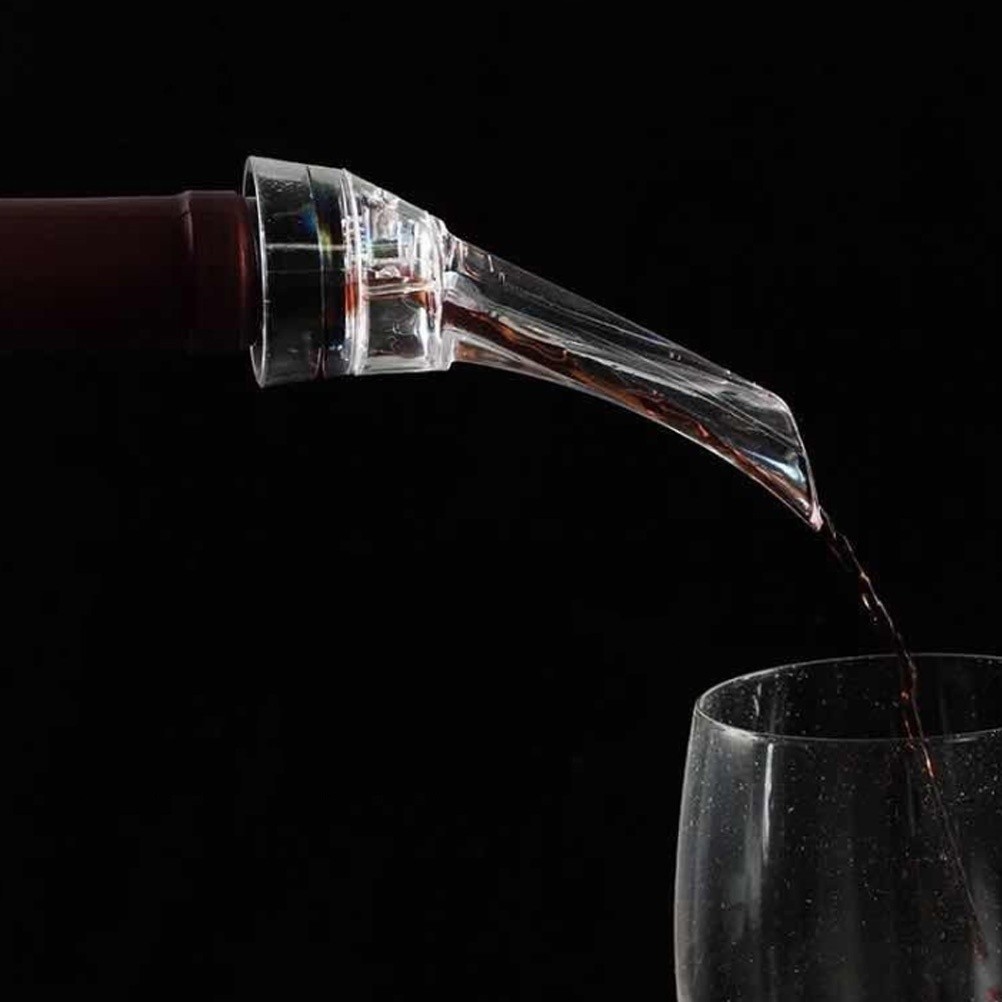 Olecranon Wine Pourer Creative Wine Bottle Pour Spouts Wine Liquor Pourer for Bar Party Restaurant with Box