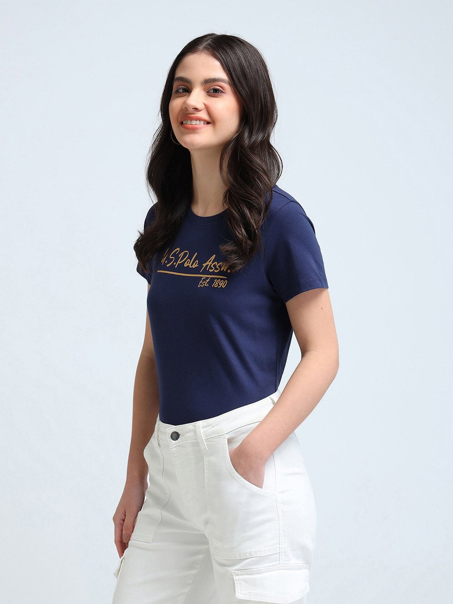 U.S. Polo Assn. Navy Graphic Print T-Shirt