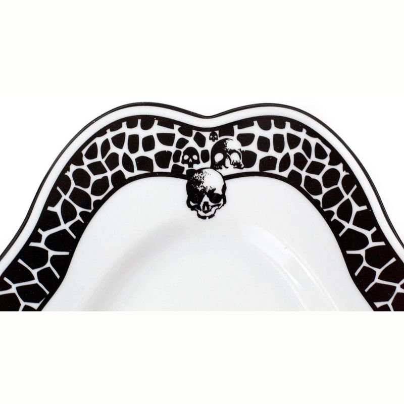 Robe Factory LLC Harry Potter Voldemort Death Eater Ceramic Large Serving Platter | 14-Inch Plate