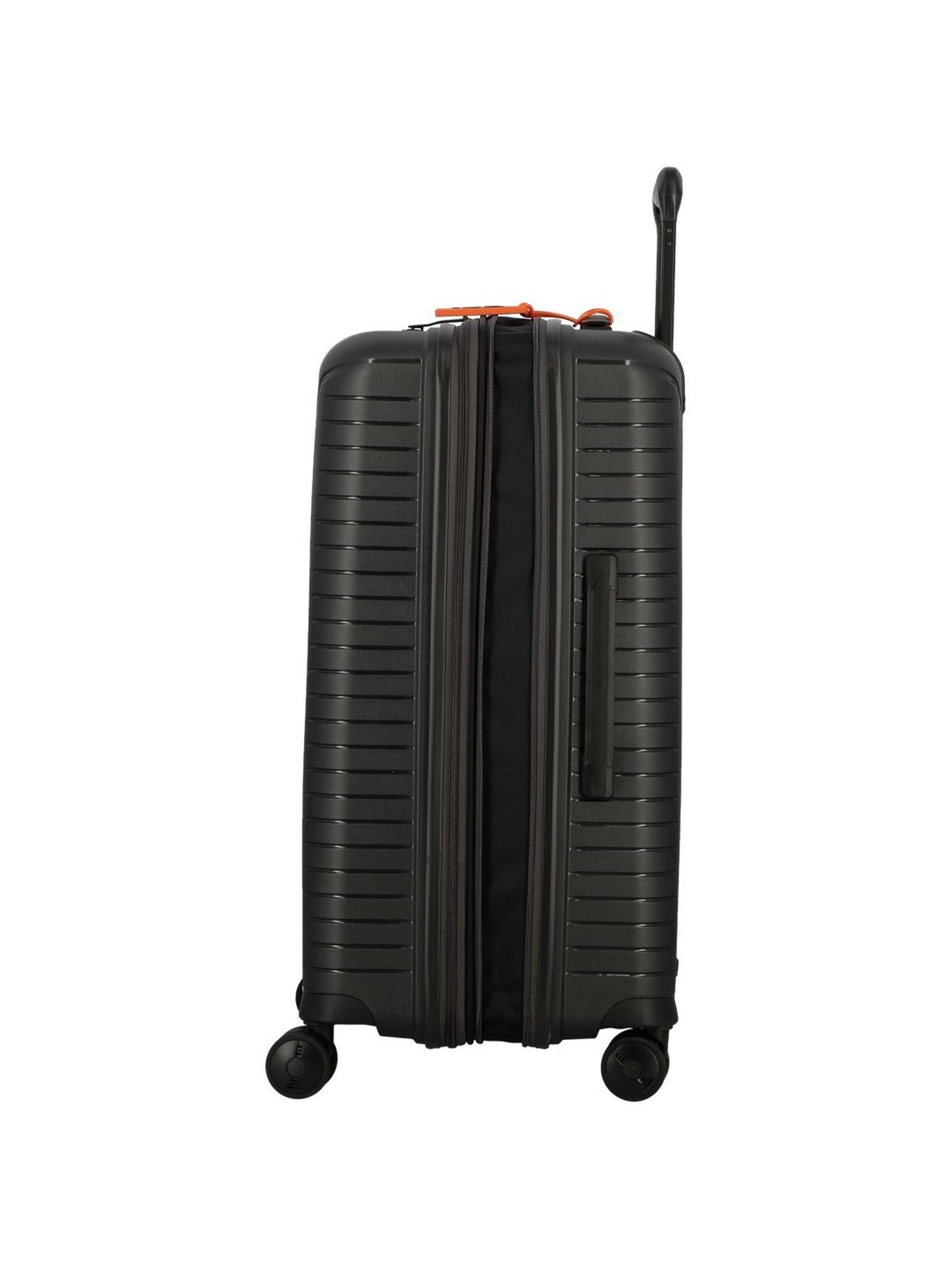 Jump Evae Black 8 Wheels Small Hard Cabin Trolley Bag