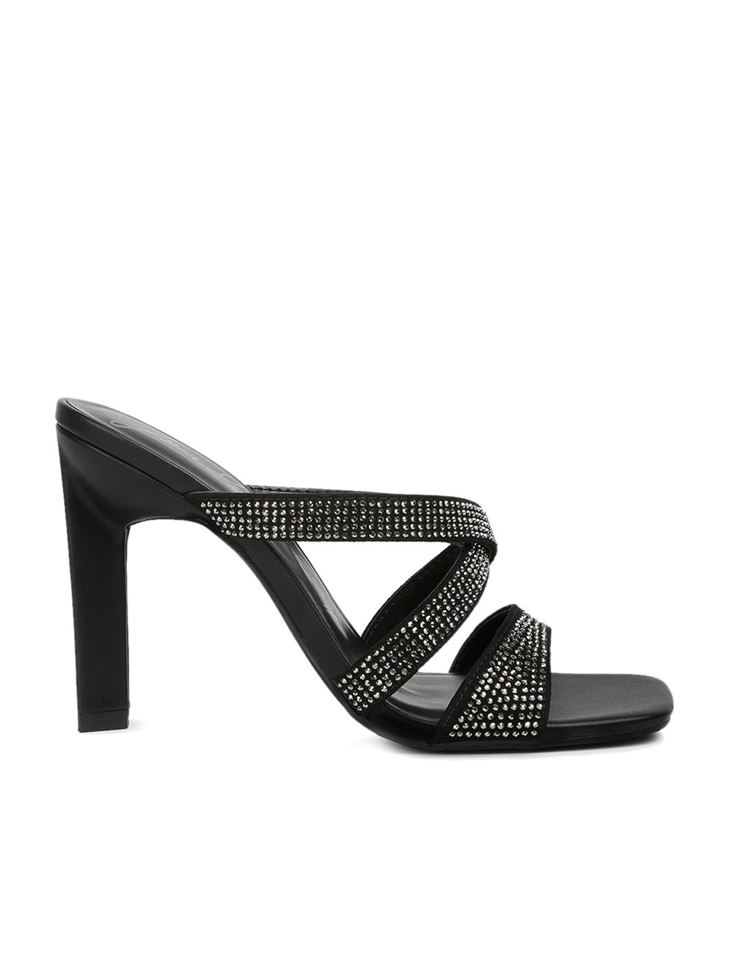 London Rag Women's Wapit Black Casual Sandals