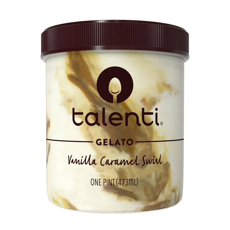 Talenti Vanilla Caramel Swirl Gelato Ice Cream - 16oz