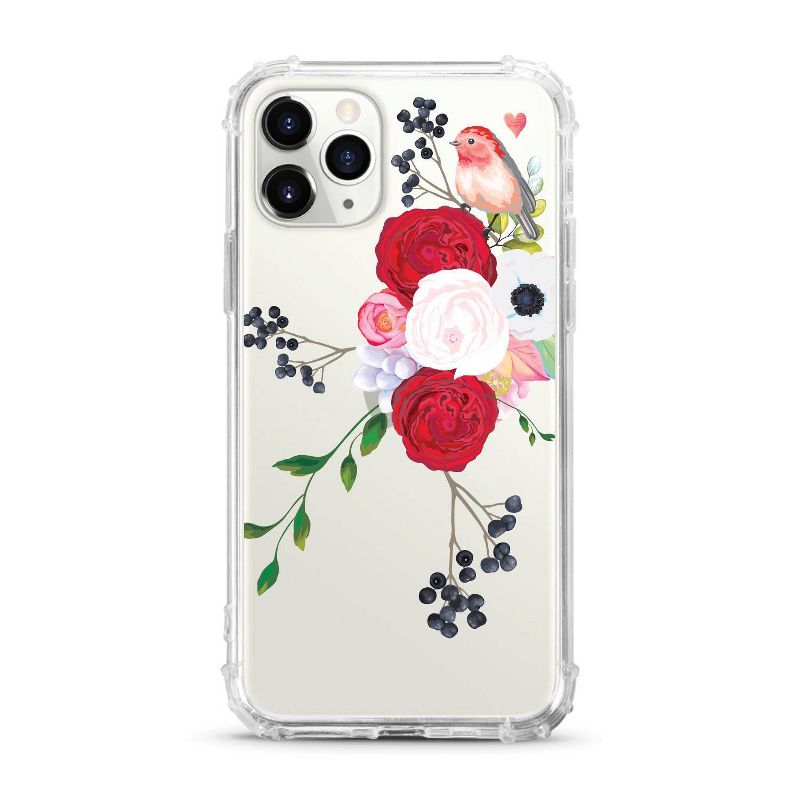 OTM Essentials Apple iPhone Tough Edge Clear Phone Case - Winter Bird