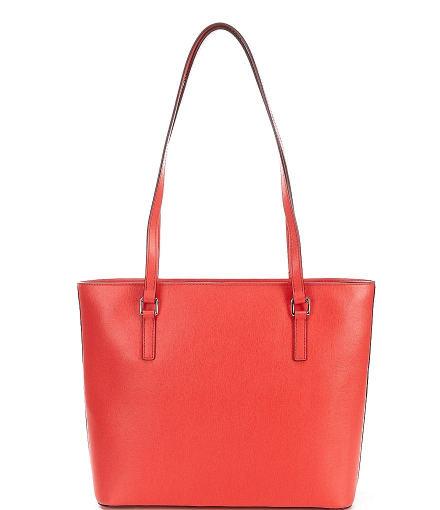 Dooney & Bourke Saffiano Collection Large Leather Shopper Tote Bag