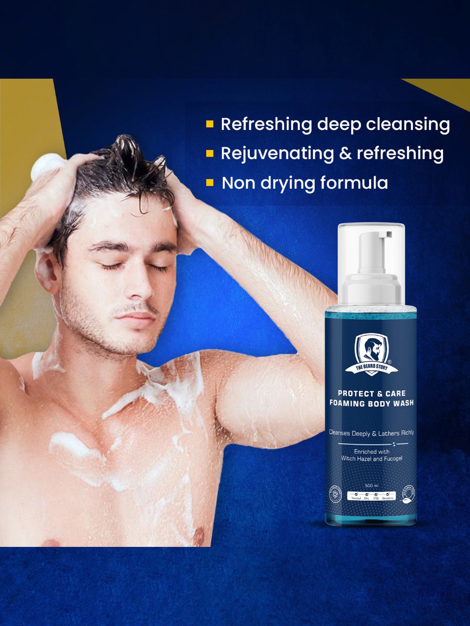 Spruce Shave Club Charcoal Body Wash - 200 gm