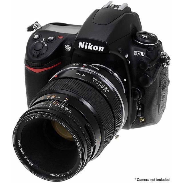 Fotodiox Mount Adapter for Bronica SQ Lens to Nikon F-Mount Camera #SQ-NK-P