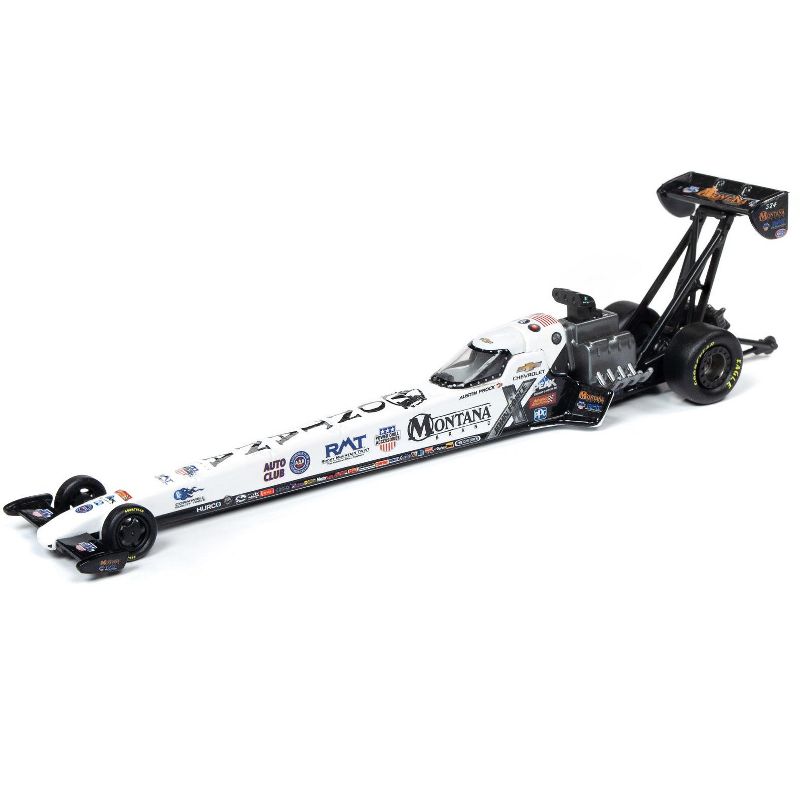 2019 NHRA TFD (Top Fuel Dragster) Austin Prock "Montana Brand" 1/64 Diecast Model Car by Autoworld