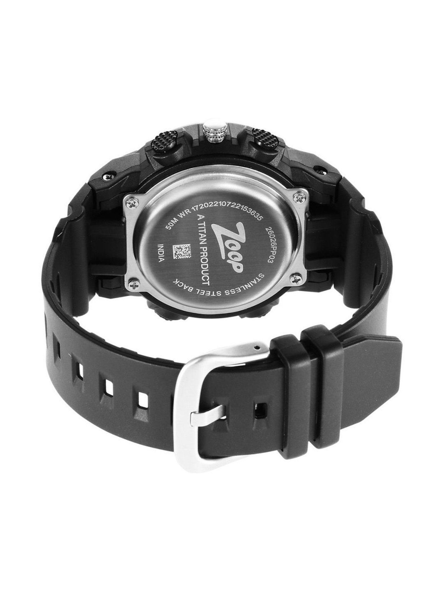 Zoop NR26026PP03W Analog-Digital Watch for Boys