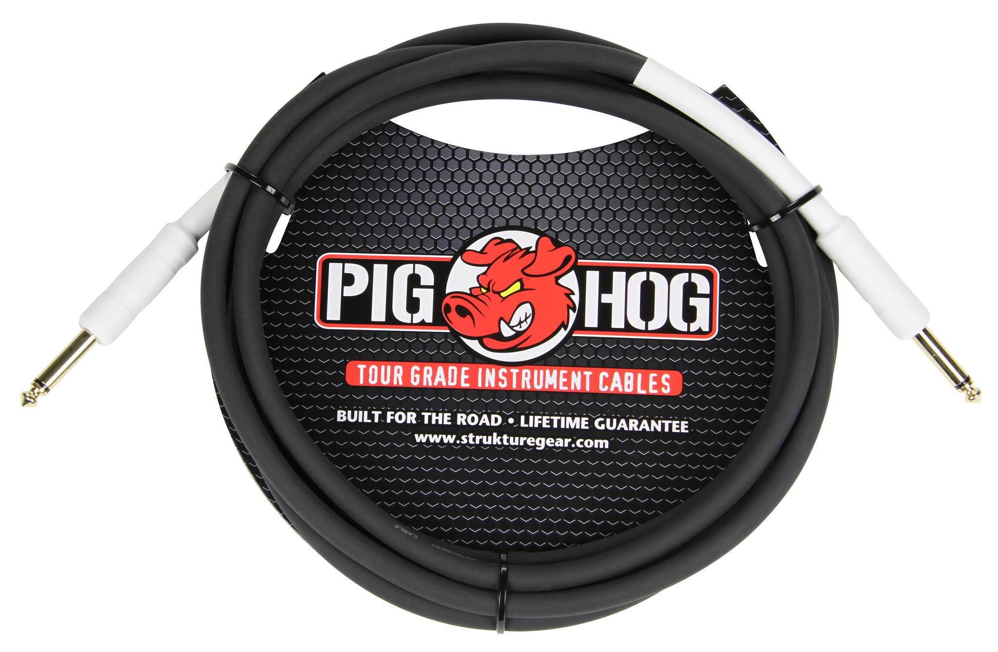 Pig Hog PH10 Tour Grade 10ft Instrument Cable 1/4" - 1/4"