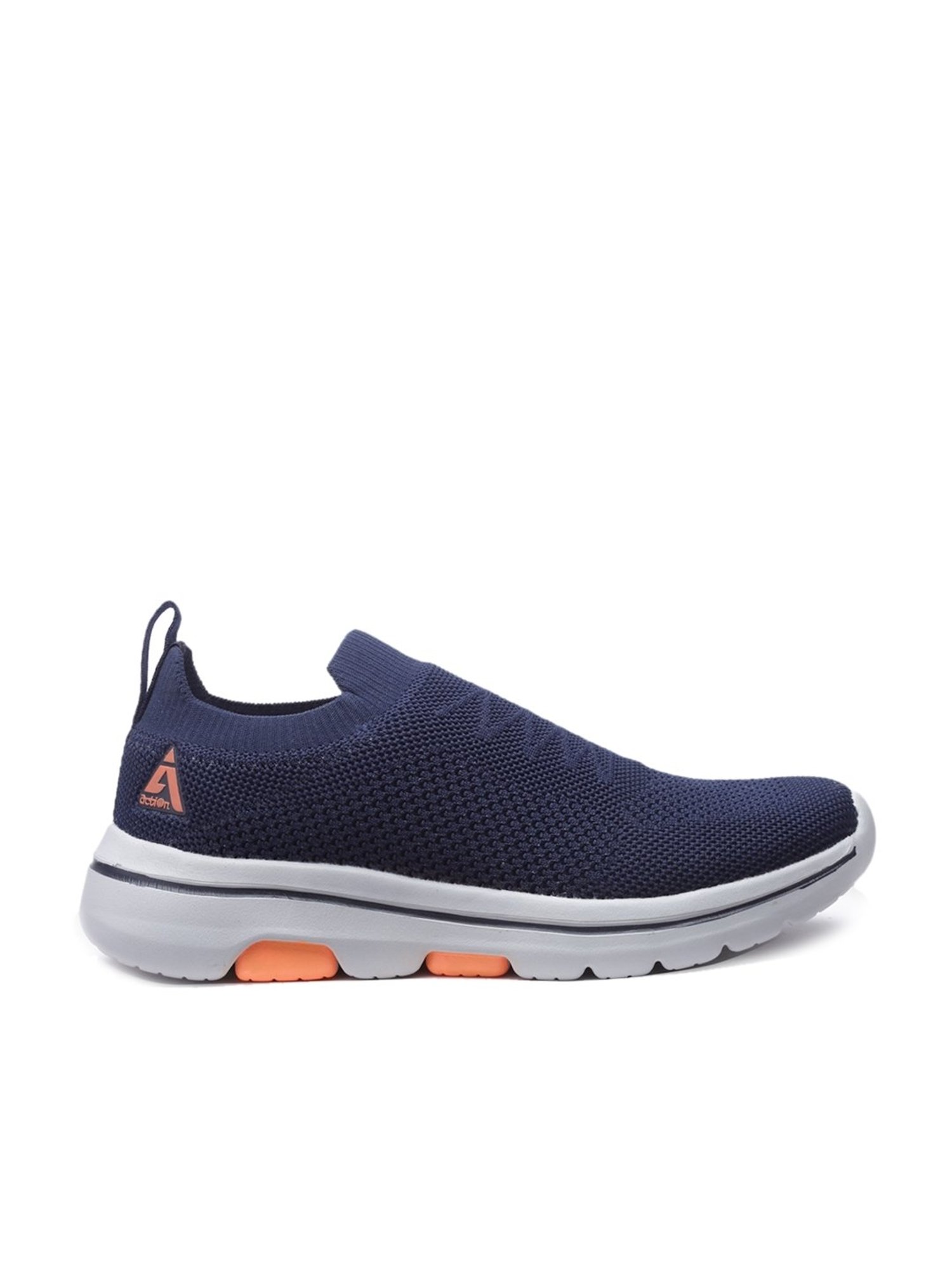 Action Men's Navy Running Shoes