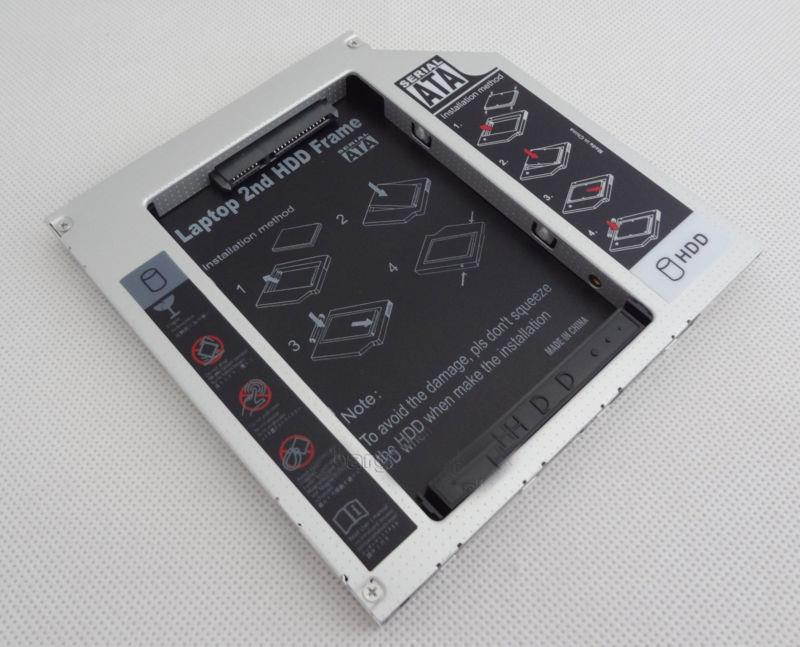 2nd Hard Drive HDD SSD Caddy Bay For Acer Aspire E17 E5-721 Replace UJ8E2Q