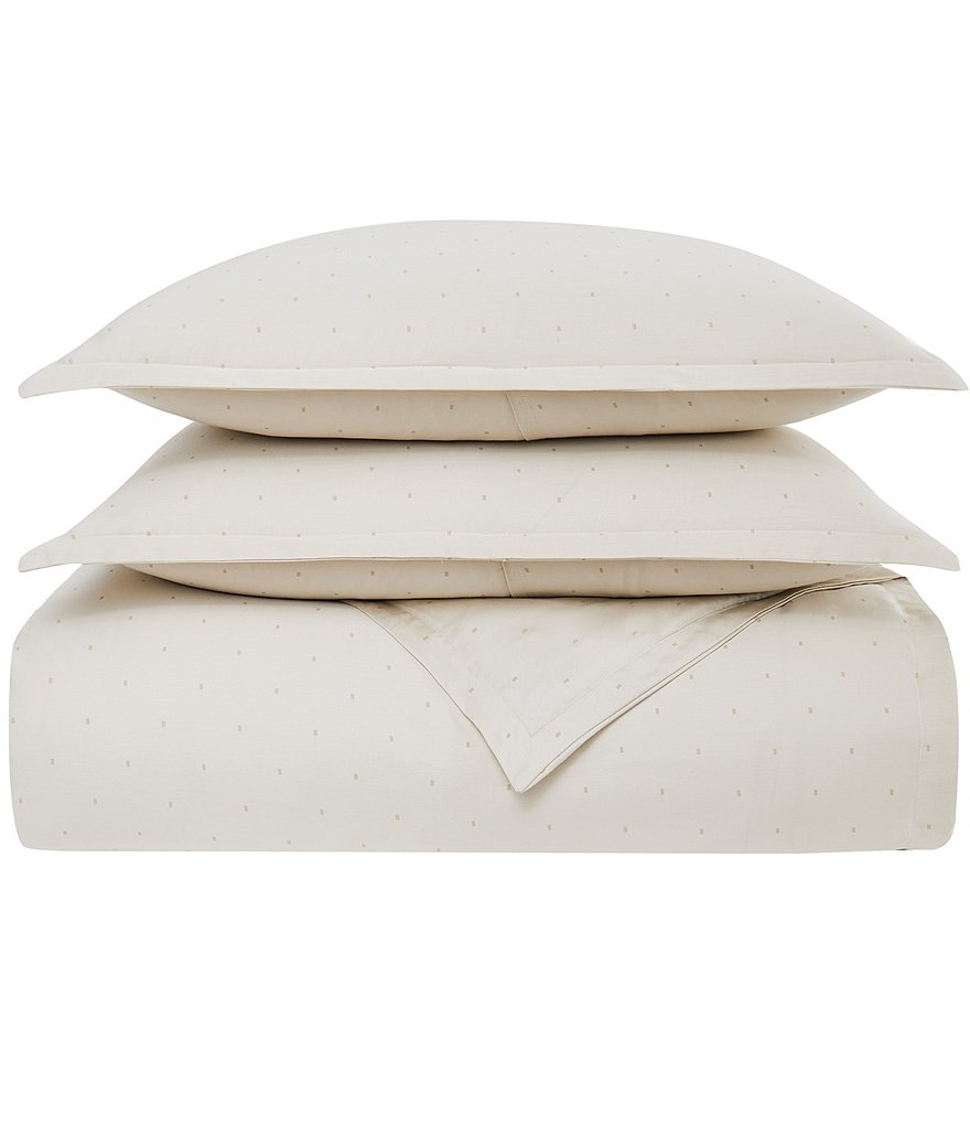 Charisma 310 Thread Count Cotton Classic Dot Duvet Cover Mini Set