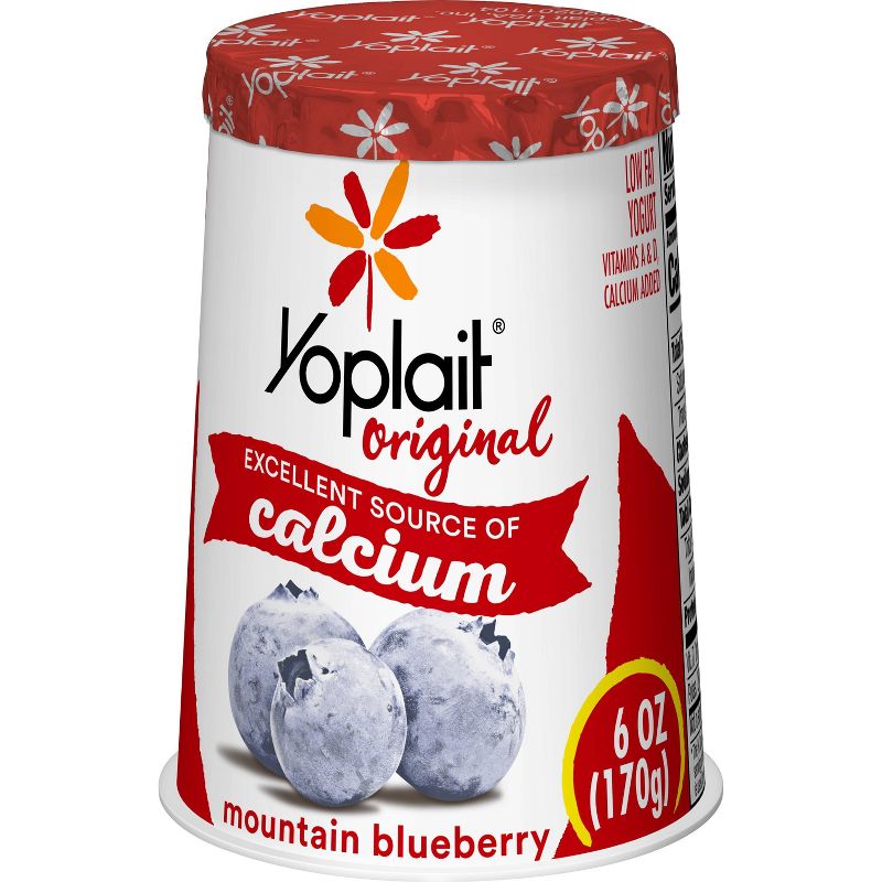 Yoplait Original Mountain Blueberry Yogurt - 6oz
