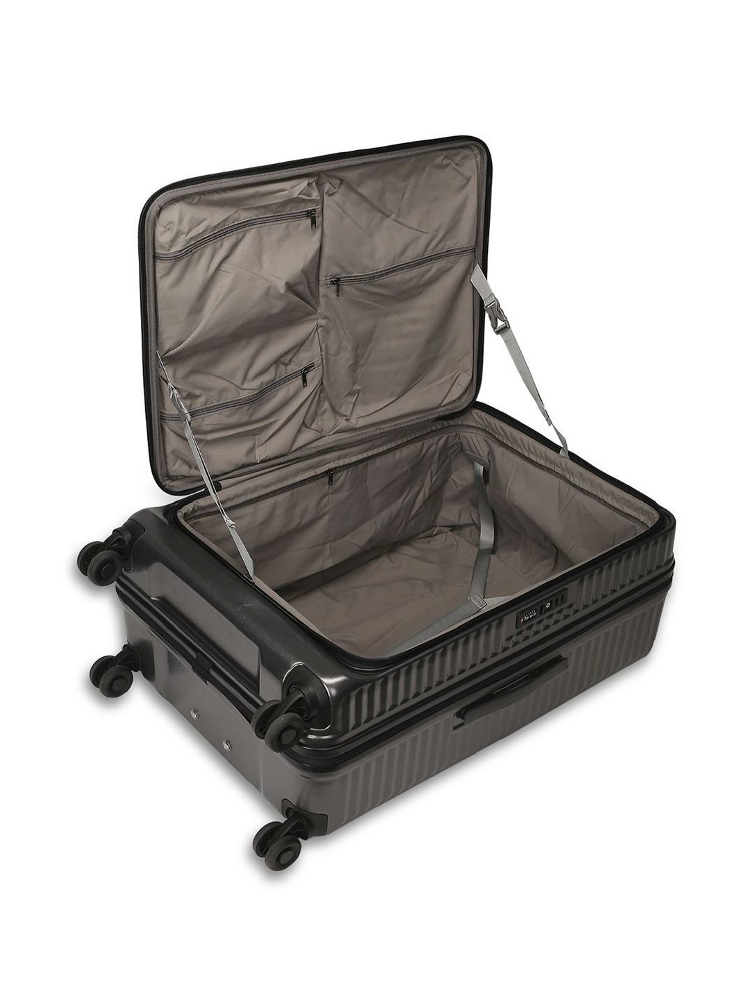 Perquisite Y2K Luxe Range Dark Grey Hard 28" Large Luggage