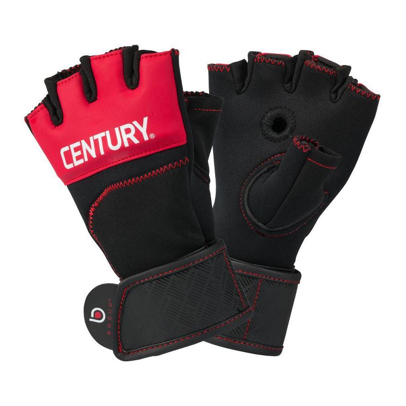 Century Martial Arts Men's Brave Gel Gloves L/XL - Red/Black
