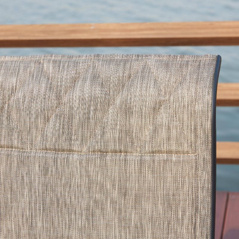 2pc Outdoor Patio Glider Set - Patio Festival